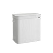 Laundry Hamper – Bamboo – Cloud White – Removable and Machine Washable with Handles