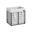 Collapsible Laundry Basket – Metal Wire Frame – 50L – Removable and Washable Liner