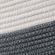 Laundry Basket – Cotton Rope – Grey-Beige – 125L Capacity with Handles