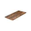 Writing Desk Top – MDF – Rustic Brown – Electric Standing Desk Compatible with Rounded Corners and Smooth Edges
