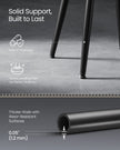 Dining Chair – Synthetic Leather – Ink Black – Mid-Century Modern Design