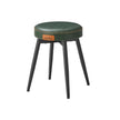 Dining Chair – Synthetic Leather – Ink Black – Mid-Century Modern Design