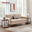 2-Tier End Table – Steel – Industrial Style – Set of 2