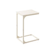 C-Shaped Side Table – Metal Frame – Industrial Style – Versatile for Living Room or Bedroom