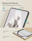 Full Length Mirror – Aluminium Alloy Frame – Ink Black – Freestanding Design