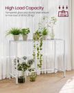 Console Table – Tempered Glass – Modern – Adjustable Legs