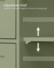 Bathroom Storage Unit – Wood – White – 4 Drawers and 1 Wardrobe Compartment