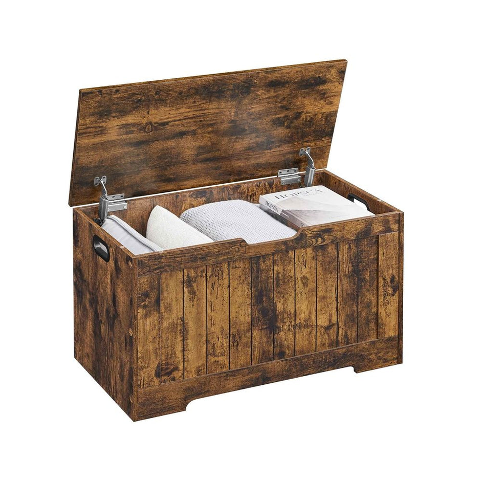 Storage Bench – MDF – White – Large Capacity for Shoes and Toys