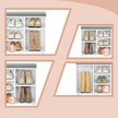 Entryway Storage Bench – Wooden – White – 10-Compartment Shoe Organizer with Cushion