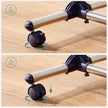 Adjustable Garment Rack – Stainless Steel – Grey – With Wheels and Additional Coat Hook