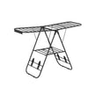 Foldable Clothes Airer – Stainless Steel – Black – 16 Metre Drying Space
