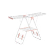 Foldable Clothes Drying Rack – Stainless Steel – White and Pink – 16 Metre Drying Space