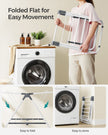 Laundry Airer – Metal – Cloud White – Foldable 2-Level Design, Space-Saving
