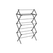 Foldable Clothes Airer – Steel – White – Compact Design for Indoor and Outdoor Use