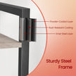 6-Tier Storage Rack – Wood – Brown – Versatile for Living Room, Study, and Bedroom