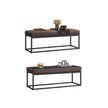 Ottoman Bench – Wood – Walnut Brown – Stylish End of Bed Seating