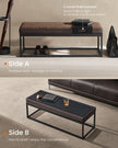 Ottoman Bench – Wood – Walnut Brown – Stylish End of Bed Seating