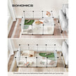 Pet Playpen – Metal – White – Adjustable DIY Enclosure with Floor