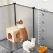 Plastic Modular Pet Playpen – Grey – DIY Design for Small Animals