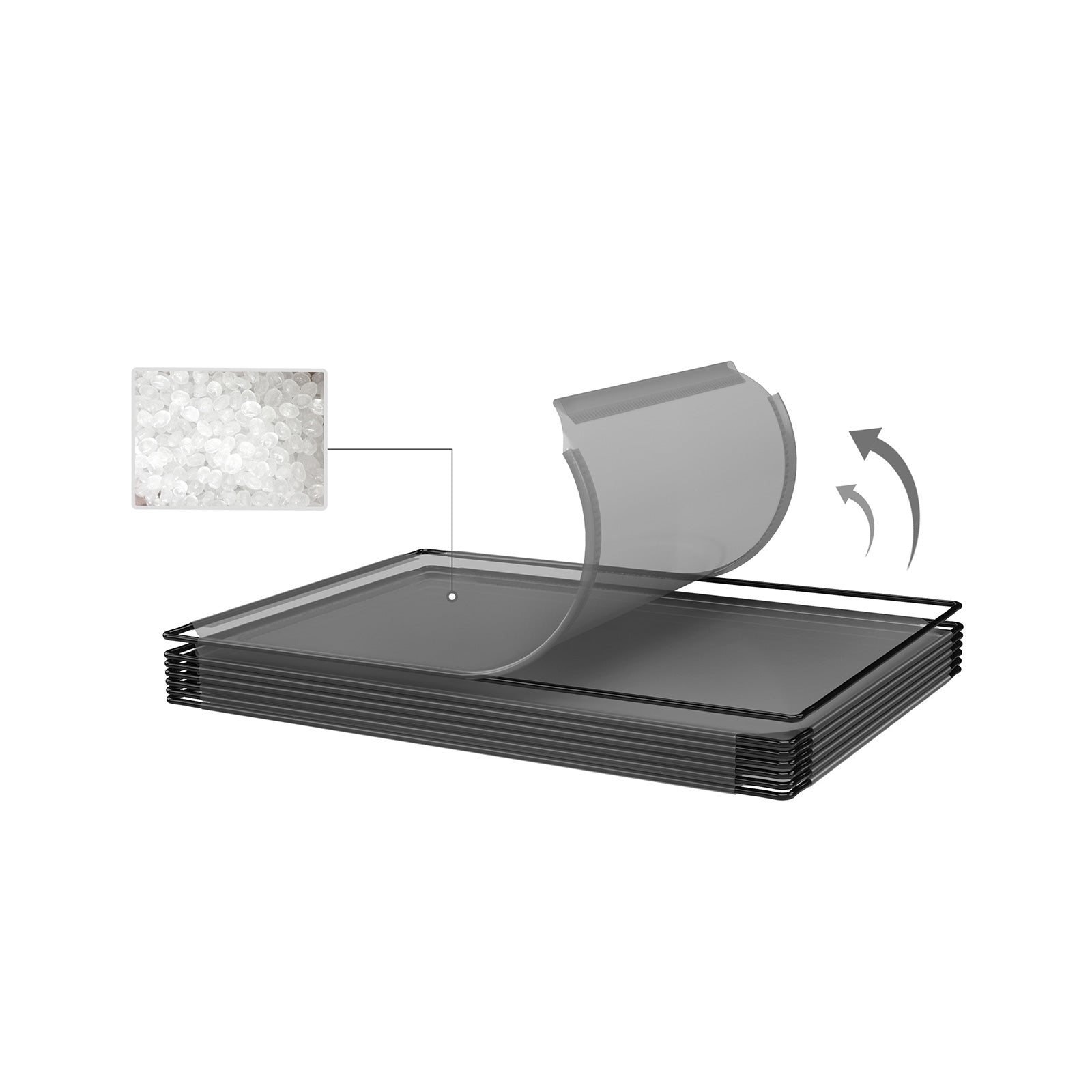 Plastic Modular Pet Playpen – Grey – DIY Design for Small Animals