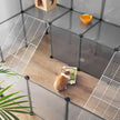 Pet Playpen – Plastic – Grey – Indoor DIY Expandable Design