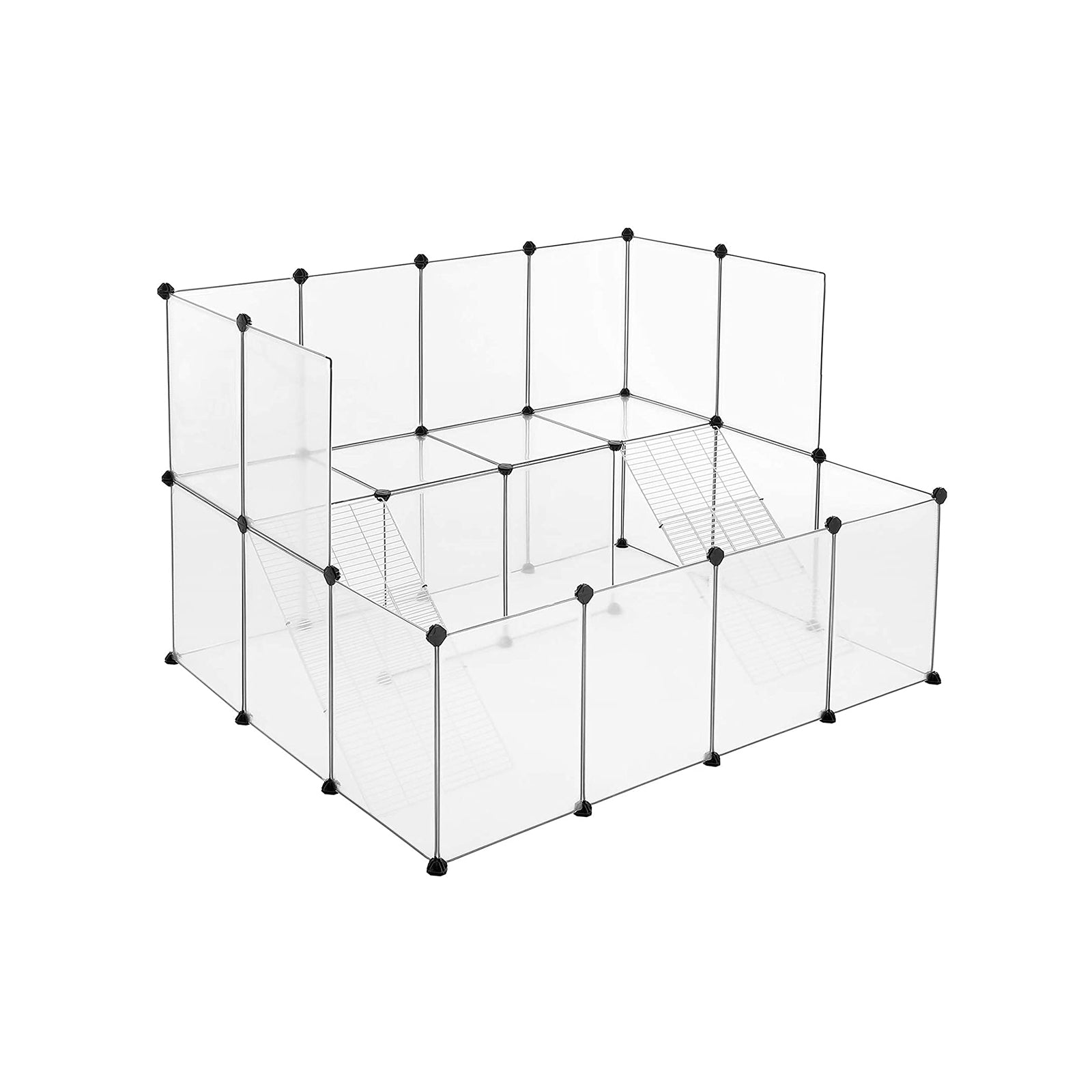 Pet Playpen – Plastic – White – DIY Design for Small Animals