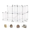 Modular Pet Playpen – Plastic – White – DIY Design