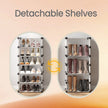 Cube Organizer – LPC – Semi-transparent White – 10-Tier Storage for 20 Pairs of Shoes