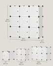 9 Cube Storage Organizer – Quality Plastic – White – Stable and Easy to Assemble