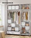 Cube Storage Organiser – Non-Woven Fabric – Cloud White – Customisable Shape with 16 Storage Boxes