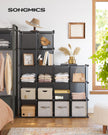 Cube Storage Organiser – PP Plastic – Slate Grey – 16 Stackable Cubes