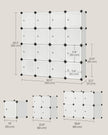 16 Cube Storage Organiser – Plastic – White – Easy to Assemble with Doors