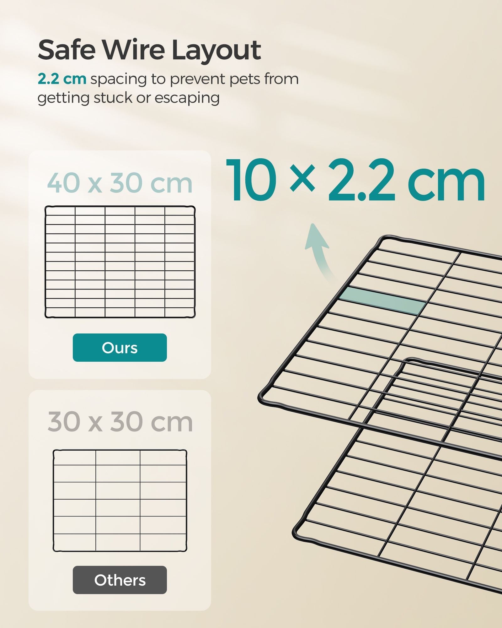 DIY Metal Cage – Steel – Black – Modular Design for Small Animals