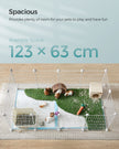 Metal DIY Guinea Pig Cage – Modular – White – Indoor Exercise Enclosure