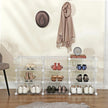 Shoe Rack – Metal – Black – Modular DIY Interlocking Design
