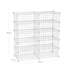 Shoe Rack – Metal – Black – Modular DIY Interlocking Design