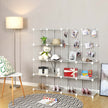 16 Cube Metal Wire Storage Organiser – White – Modular DIY Design