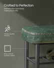 Shoe Bench – Synthetic Leather – Brown – Mid-Century Modern with Storage and Shoe Rack Features