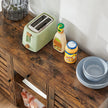 Industrial Sideboard – Wood and Metal – Rustic Brown and Black – Drawer and Storage Shelves
