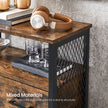 Multipurpose Sideboard – Steel Frame – Industrial Style – Drawer and Adjustable Shelf