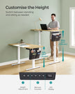 Height Adjustable Desk – Electric – Multi-Height – Four Memorable Settings