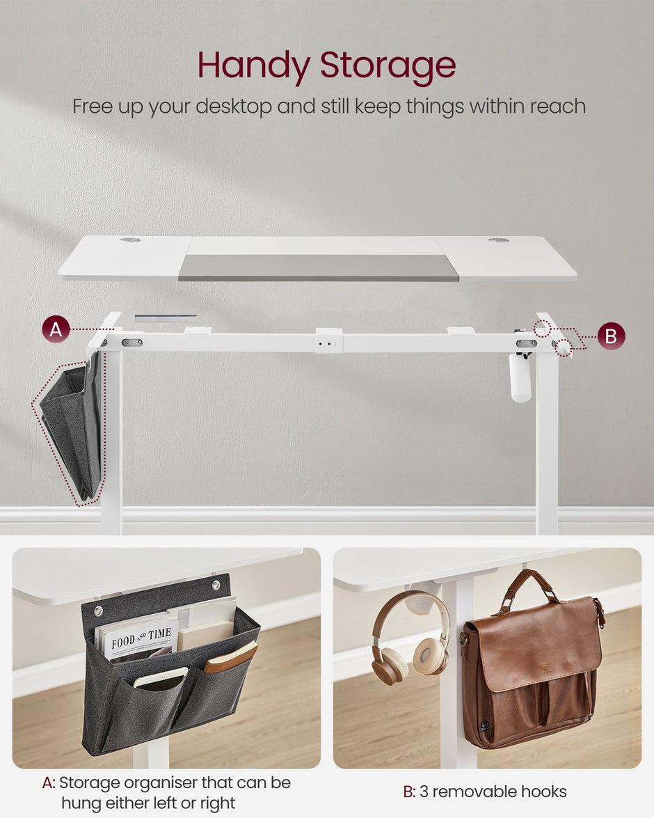 Height Adjustable Desk – Electric – Multi-Height – Four Memorable Settings