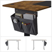 Electric Standing Desk – Steel and Particle Board – Modern Gray – Height Adjustable
