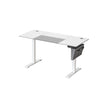 Height Adjustable Electric Desk – Engineered Wood – Cloud White – 4 Programmable Heights
