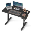 Height Adjustable Desk – Electric – Cloud White – 4 Memory Height Settings, Storage Pocket