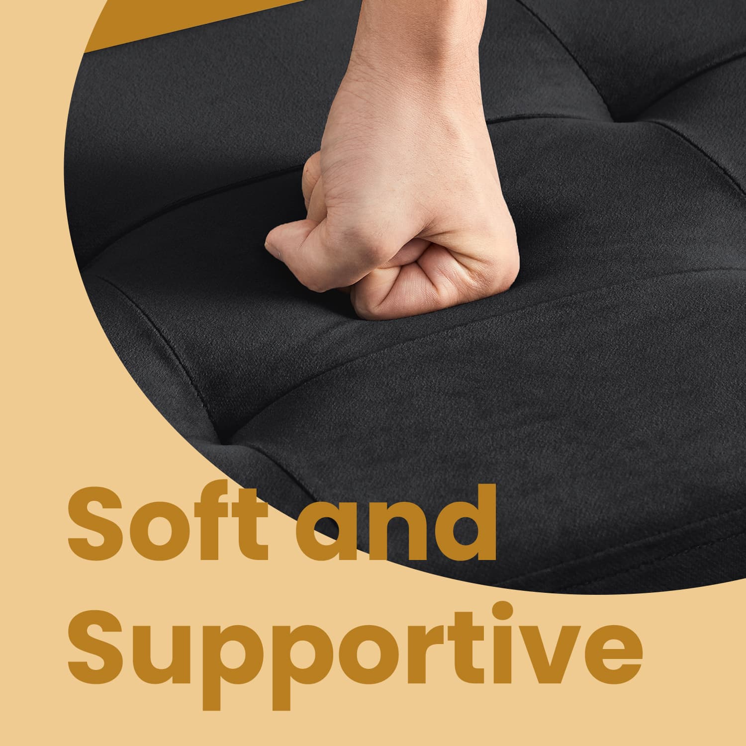 Foldable Storage Ottoman – Velvet – Slate Grey – Includes 2 Extra Storage Boxes