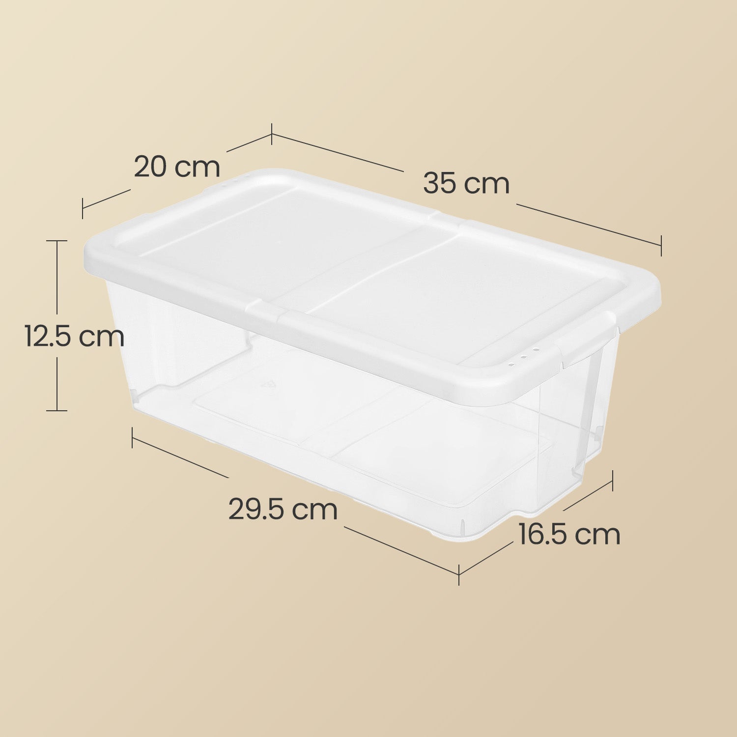 Set of 8 Shoe Storage Boxes – Clear Plastic – Stackable Design – Lid Included