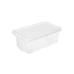 Storage Boxes – Plastic – Clear – Stackable Set of 12 with Lids
