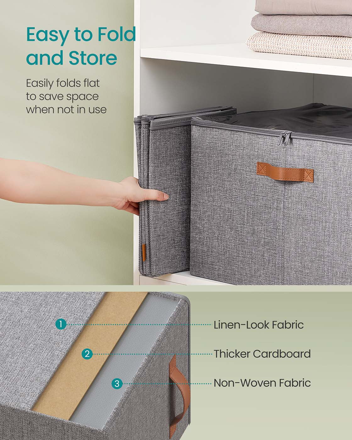 Shoe Organiser Boxes – Plastic – Dove Grey – Customisable with Adjustable Dividers