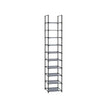 10-Tier Shoe Rack – Metal Frame and Non-Woven Fabric – Black – Versatile Storage Solution for Hallway, Bedroom, or Living Room